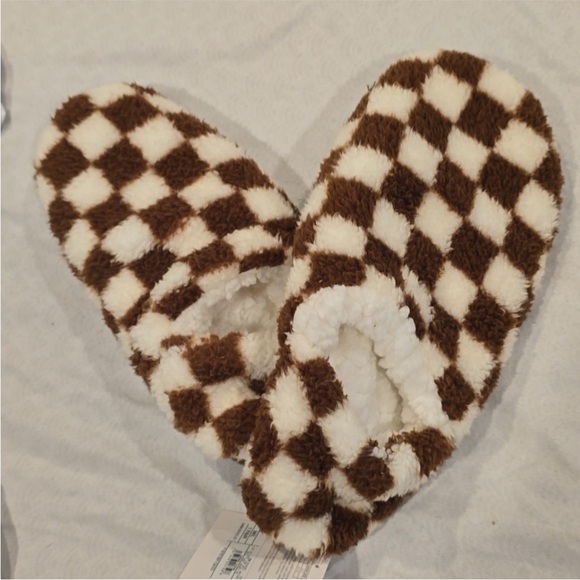 Accessories - Cozy Checkered Slipper socks